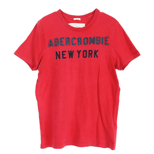 ABERCROMBIE &amp; FITCH 아베크롬비 코튼 반팔 티셔츠(SIZE : MEN M)