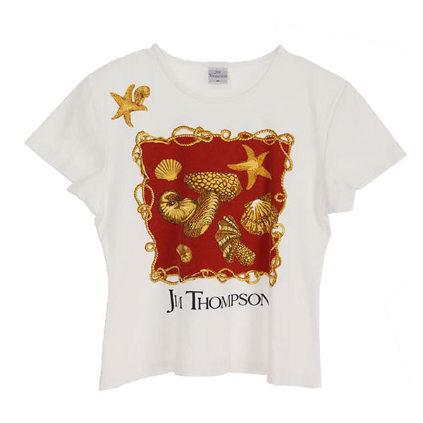 JIM THOMPSON  코튼 반팔 티셔츠(SIZE : WOMEN M)