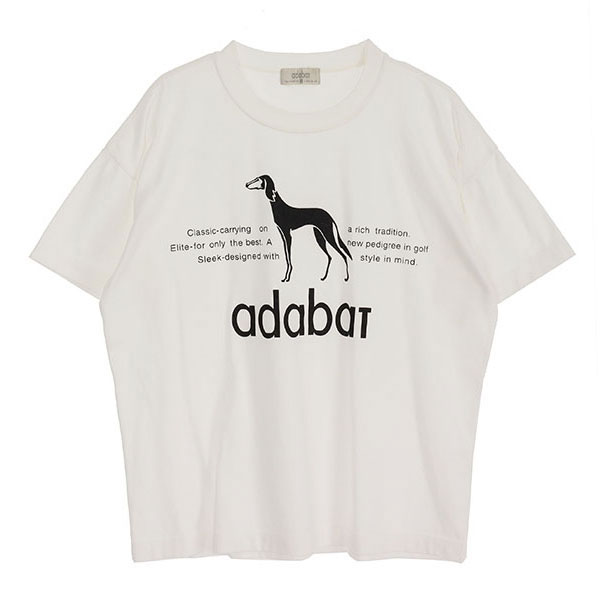 ADABAT 아다바트 코튼 반팔 티셔츠(SIZE : UNISEX M~L)