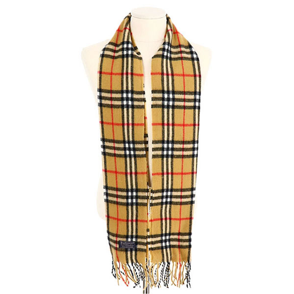 BURBERRY 버버리 울 머플러[ MADE IN ENGLAND ](SIZE : FREE FREE)