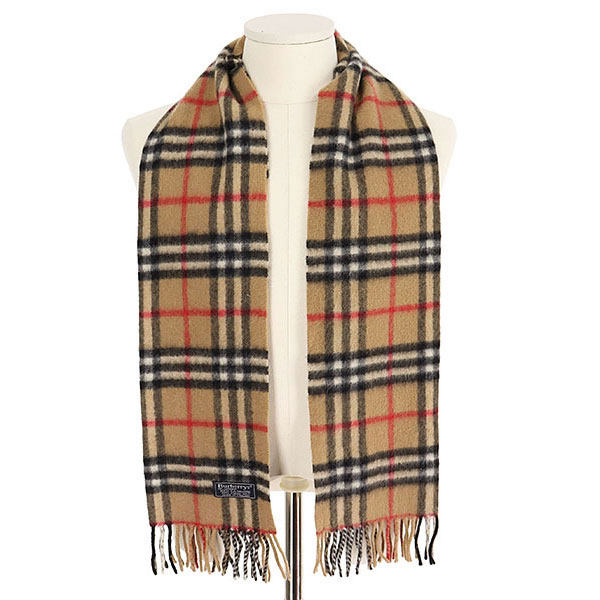 BURBERRY 버버리 100% 캐시미어 머플러[ MADE IN ENGLAND ](SIZE : UNISEX FREE)