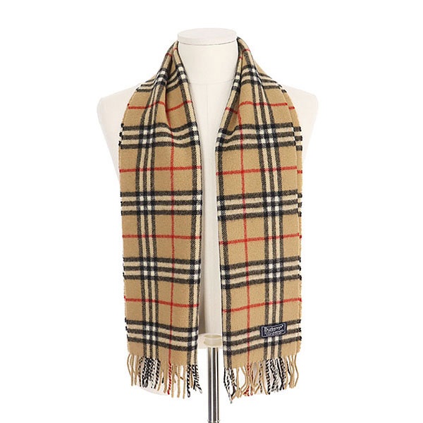 BURBERRY 버버리 울 머플러[ MADE IN ENGLAND ](SIZE : UNISEX FREE)