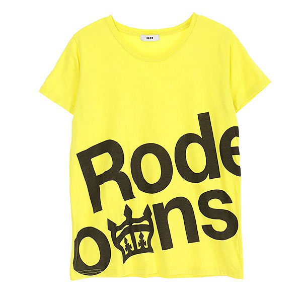 RODEO CROWNS 로데오 크라운 폴리 코튼 반팔 티셔츠(SIZE : WOMEN FREE)