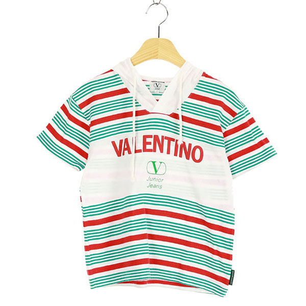 VALENTINO GARAVANI 발렌티노 가라바니 코튼 반팔 후드 티셔츠(SIZE : KIDS 150)