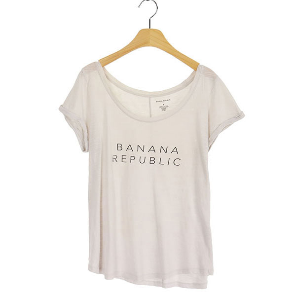 BANANA REPUBLIC 바나나 리퍼블릭 코튼 반팔 티셔츠(SIZE : WOMEN S)