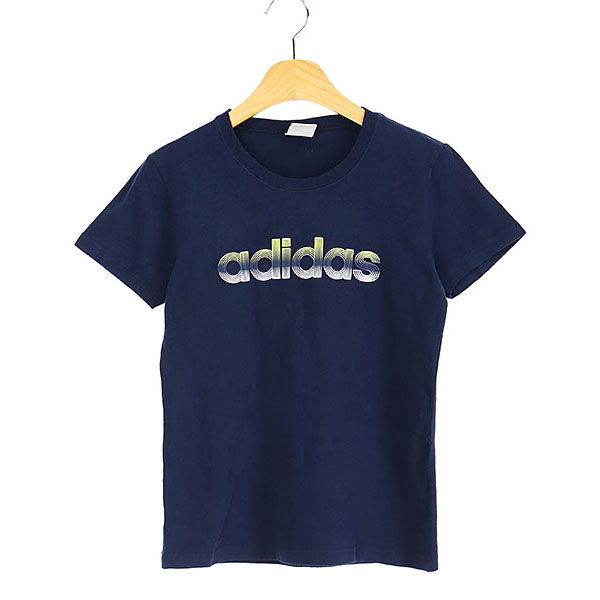ADIDAS 아디다스 코튼 반팔 티셔츠(SIZE : WOMEN S~M)