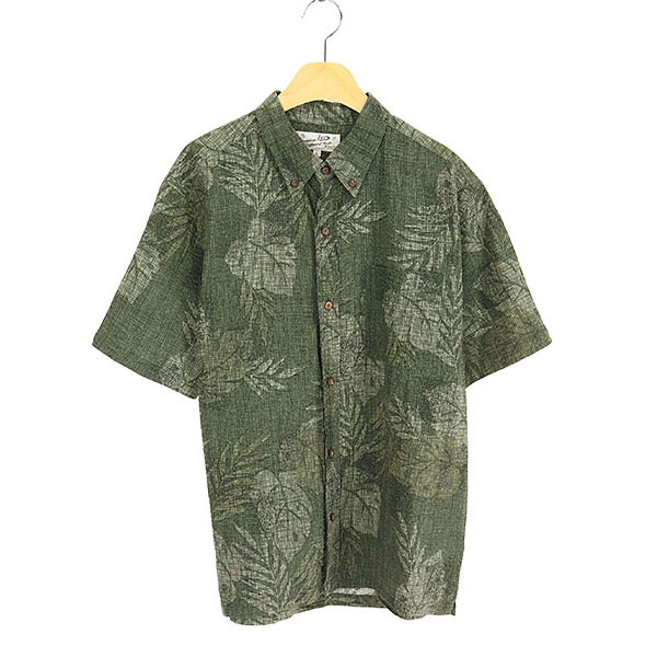 PIKO  코튼 반팔 하와이안 셔츠(SIZE : MEN L)