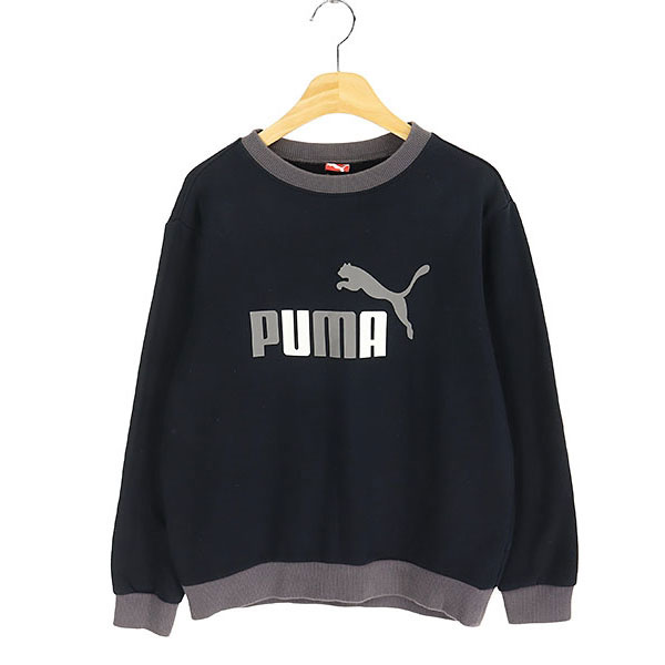 PUMA 퓨마 코튼 기모 스웻 셔츠(SIZE : WOMEN M)