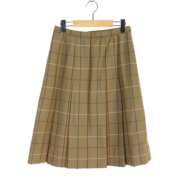 BURBERRY 버버리 울 레이온 스커트[ MADE IN ENGLAND ](SIZE : WOMEN 25)