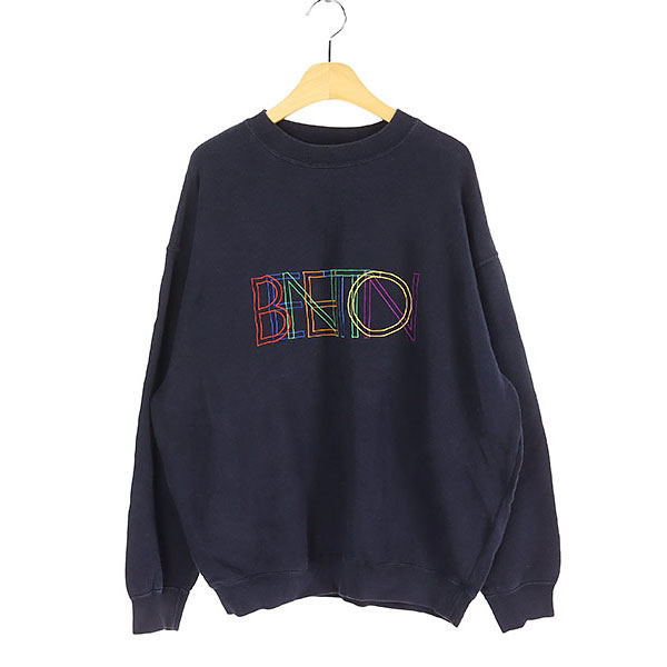 UNITED COLORS OF BENETTON 베네통 코튼 스웻 셔츠[ MADE IN ITALY ](SIZE : UNISEX M)