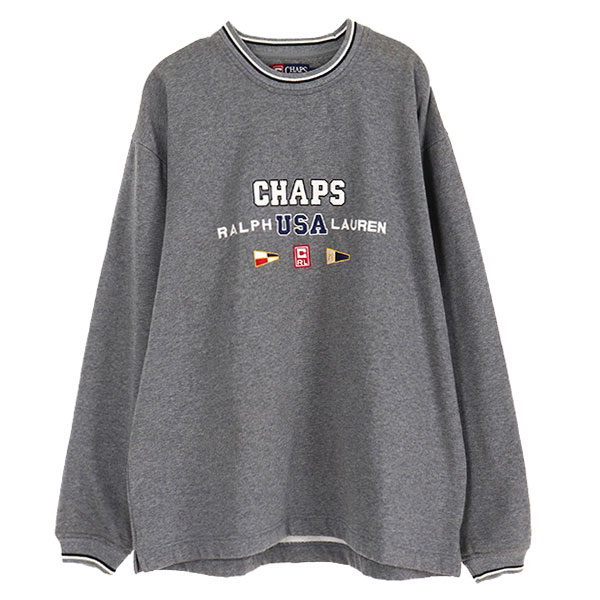 CHAPS RALPH LAUREN 챕스 랄프 로렌 코튼 기모 티셔츠(SIZE : MEN XL)