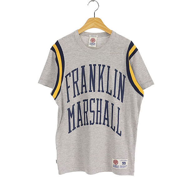 FRANKLIN &amp; MARSHALL 프랭클린 앤 마샬 코튼 반팔 티셔츠[ MADE IN ITLAY ](SIZE : UNISEX S)