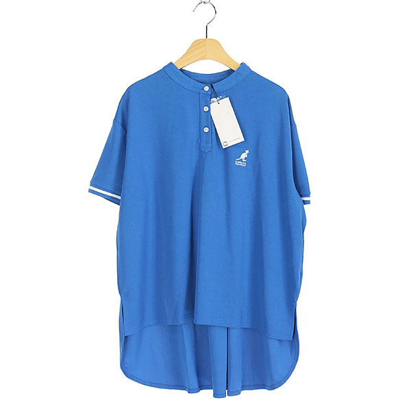 [미사용품]KANGOL 캉골 폴리 반팔 티셔츠(SIZE : WOMEN XL)