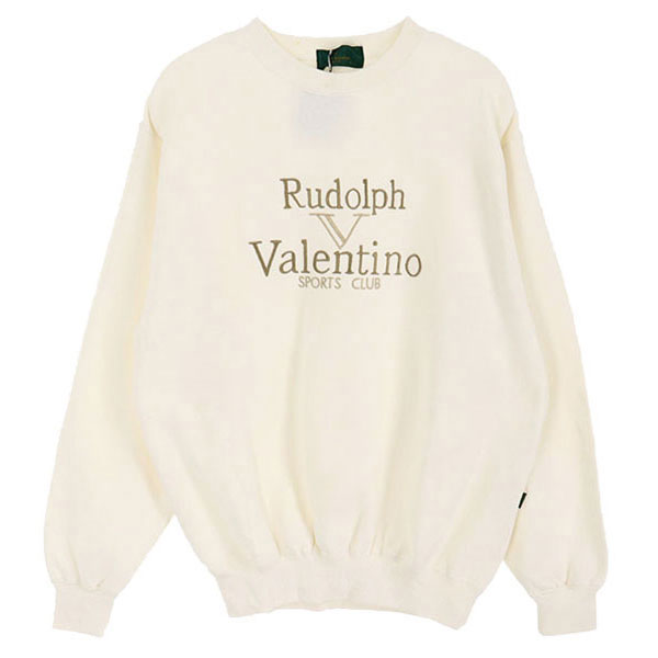 [미사용품]RUDOLPH VALENTINO  폴리 코튼 기모 스웻 셔츠(SIZE : MEN L)