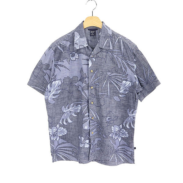GAP 갭 코튼 반팔 하와이안 셔츠(SIZE : MEN S)