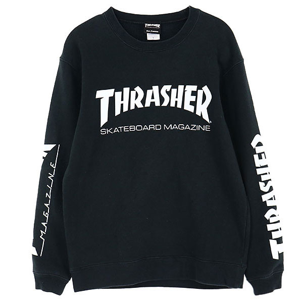 THARASHER 트레셔 코튼 기모 스웻 셔츠(SIZE : UNISEX M~L)