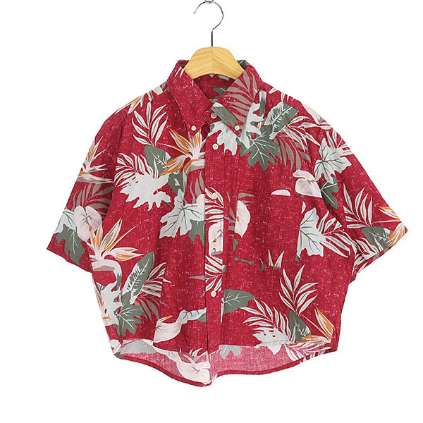 ALOHA JACE MIX   반팔 하와이안 셔츠(SIZE : WOMEN XL)