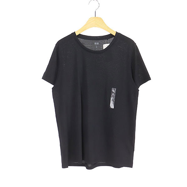 [미사용품]UNIQLO 유니클로 폴리 반팔 티셔츠(SIZE : WOMEN XL)