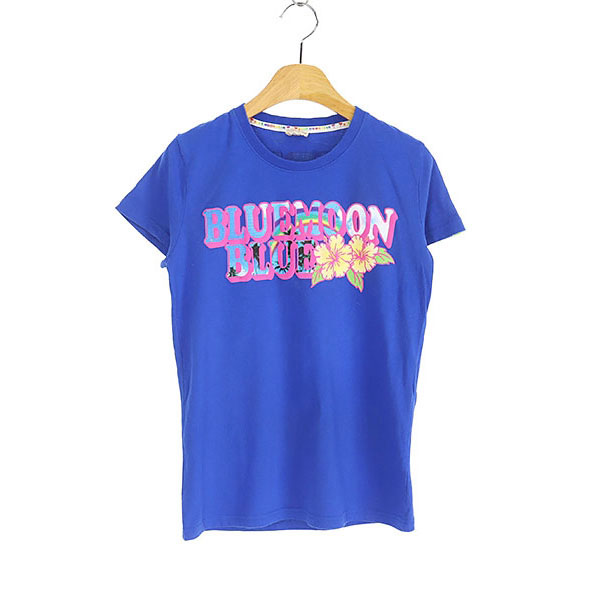 BLUE MOON BLUE  코튼 반팔 티셔츠(SIZE : WOMEN FREE)