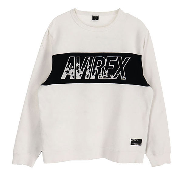 AVIREX 아비렉스 코튼 스웻 셔츠(SIZE : UNISEX M)