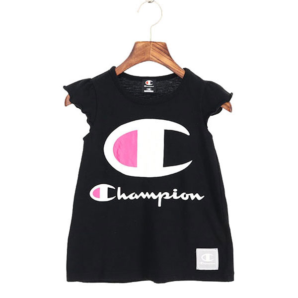 CHAMPION 챔피온 폴리 코튼 반팔 티셔츠(SIZE : KIDS 120)