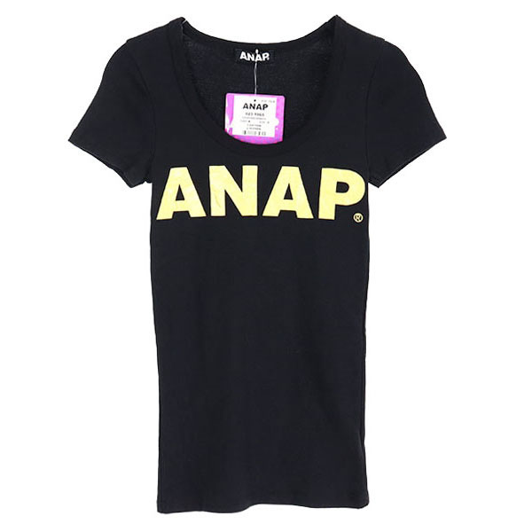 [미사용품]ANAP  코튼 반팔 티셔츠(SIZE : WOMEN FREE)