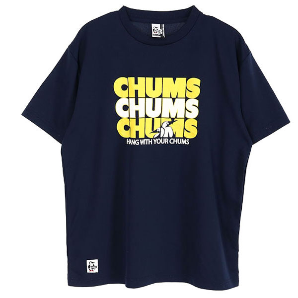 CHUMS   폴리 반팔 티셔츠(SIZE : UNISEX L)