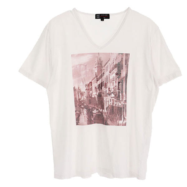 MICHEL KLEIN 미쉘 끌랑 폴리 코튼 반팔 티셔츠(SIZE : MEN S~M)