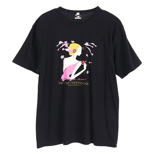 [미사용품]ROSEMISA  코튼 반팔 티셔츠(SIZE : WOMEN FREE)